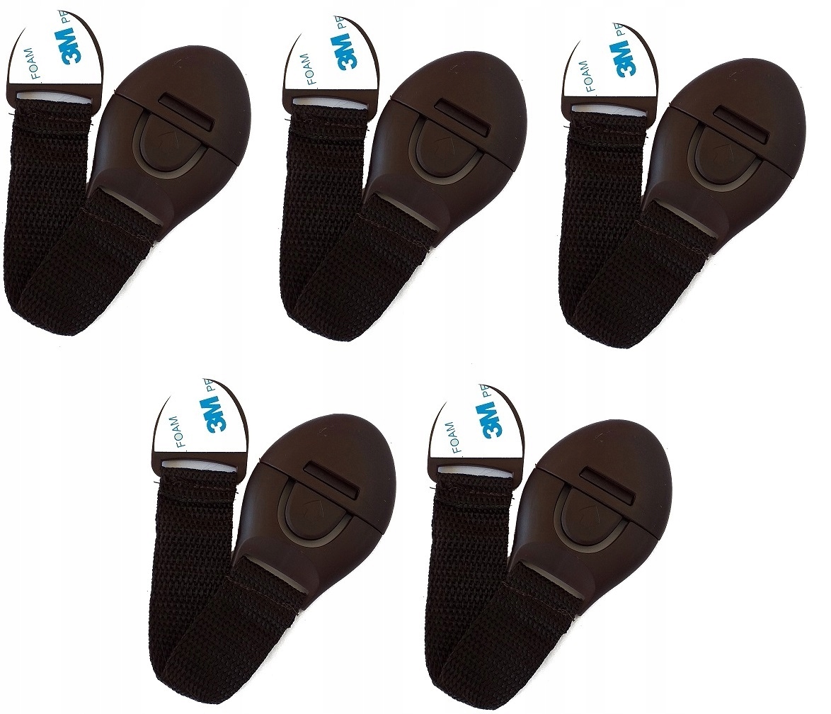 

5x Zabezpieczenie Szuflad Szafek Blokada Zatrzask