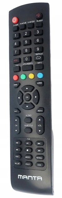 Pilot do TV Manta LED3204 ver.4 Marka Infratex