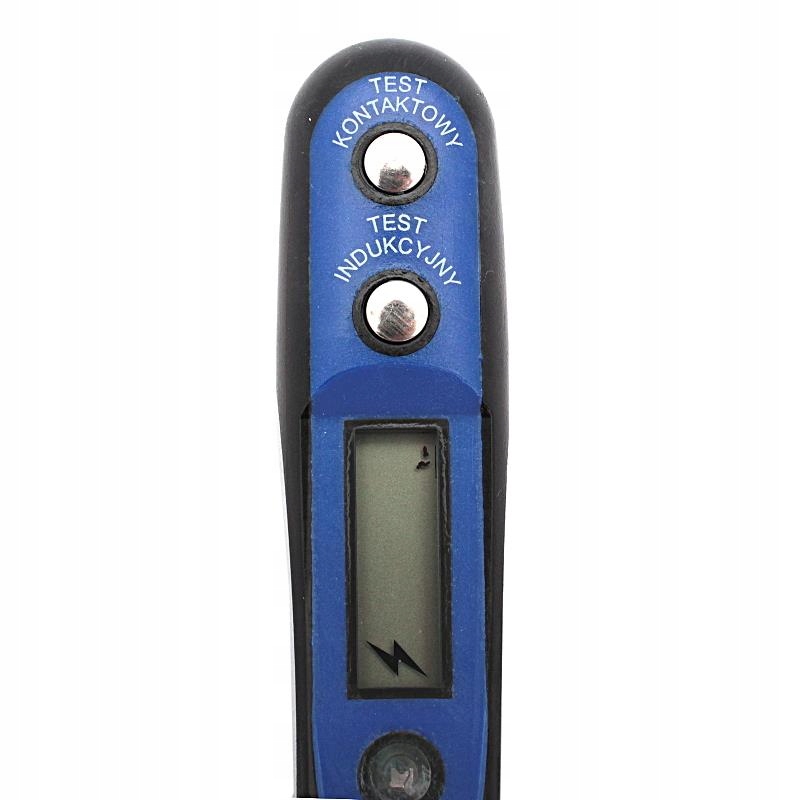PRÓBNIK NAPIĘCIA 12-500V Z LAMPKĄ INDUKCJA TESTER Marka XL-Tools