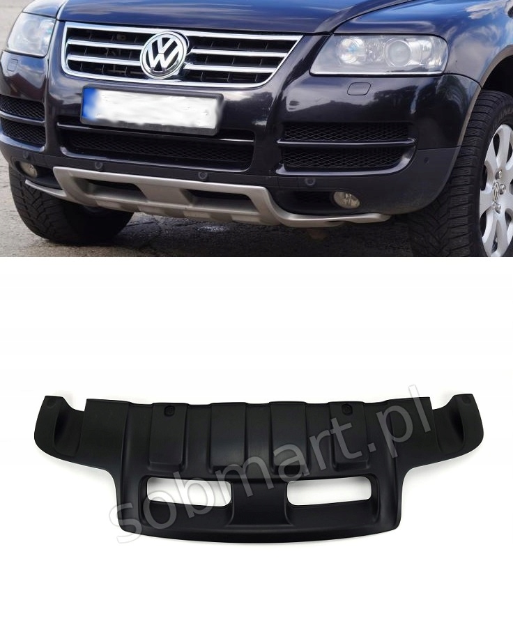 FBS-VW-TOU-01 - VW Touareg 2002-06 юбка передний спойлер SOBMART