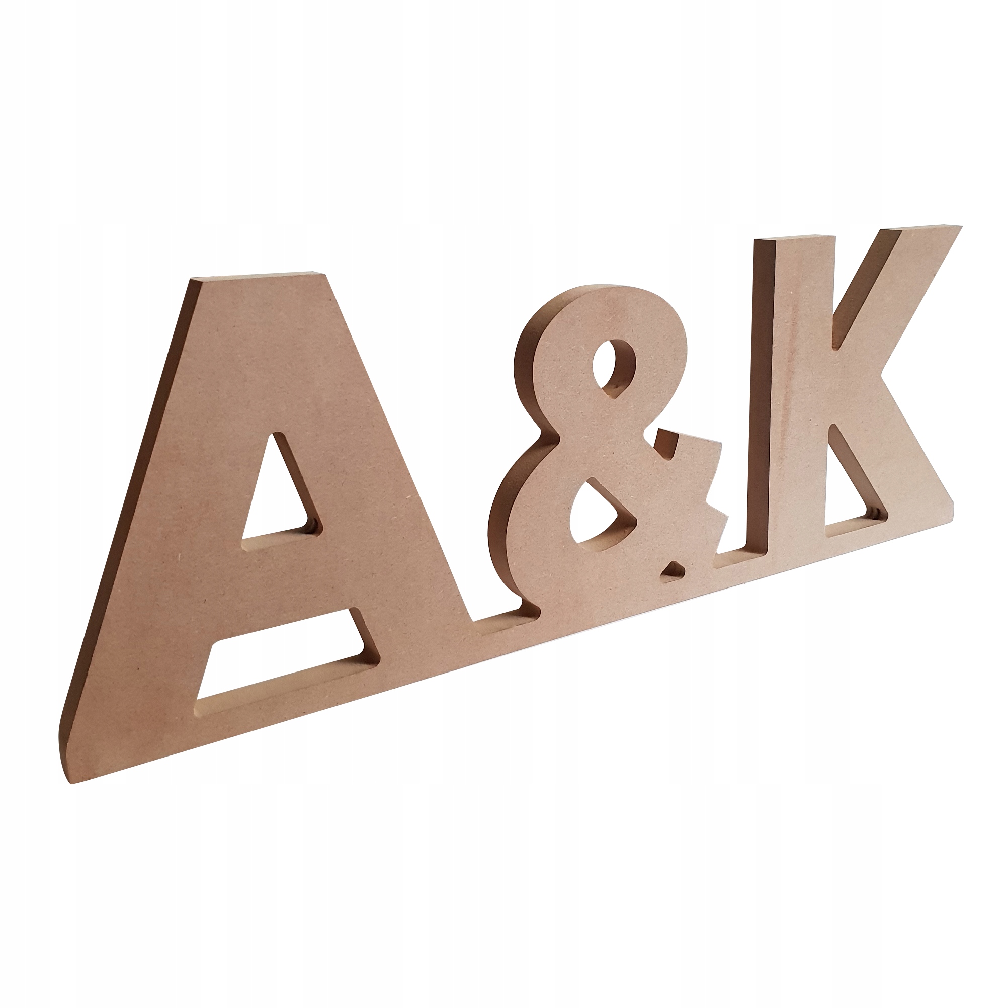 

Drewniane litery napis 15 cm Wesele Ślub iniciały