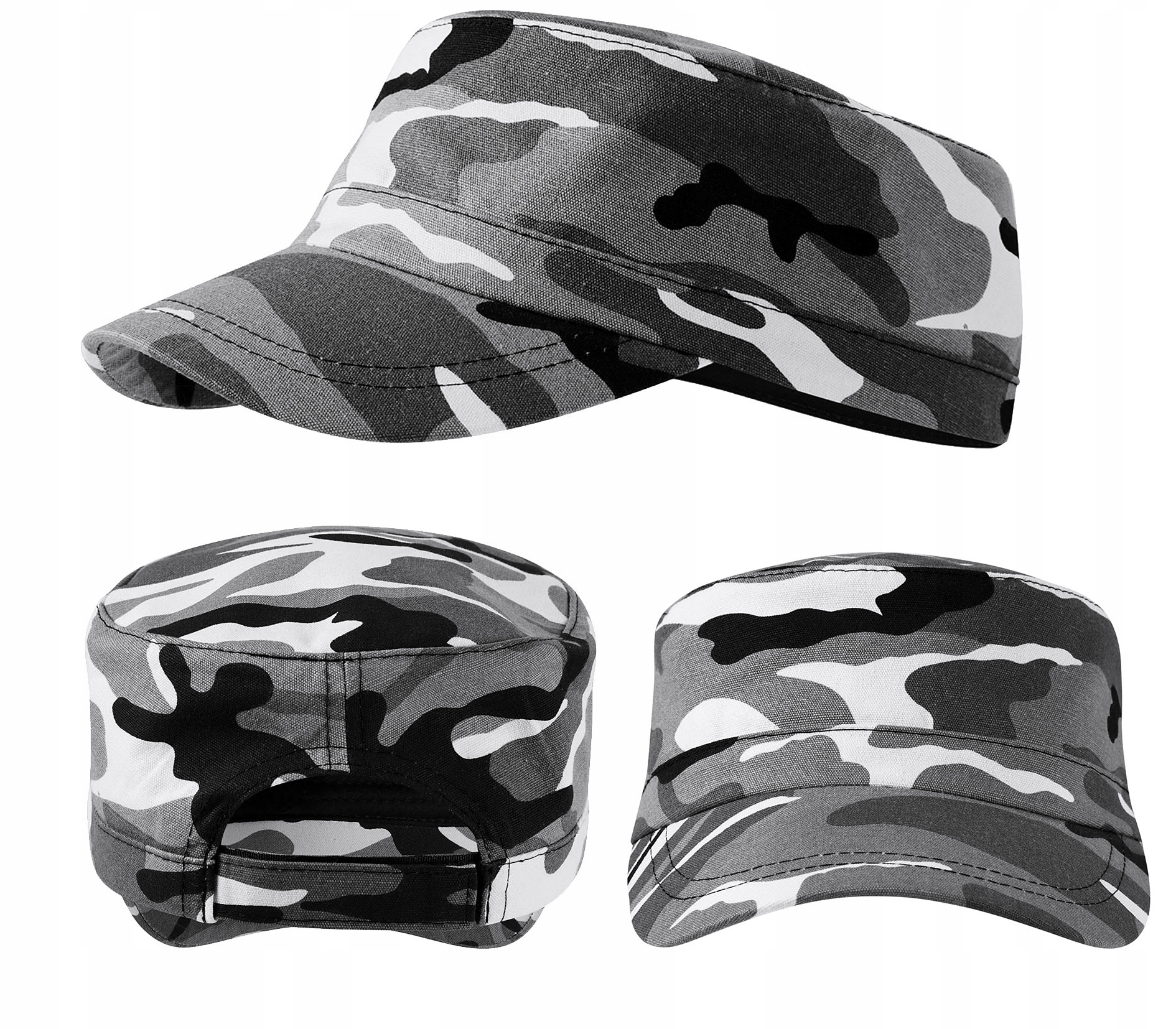 

czapka z daszkiem Patrolówka Camo Latino moro grey