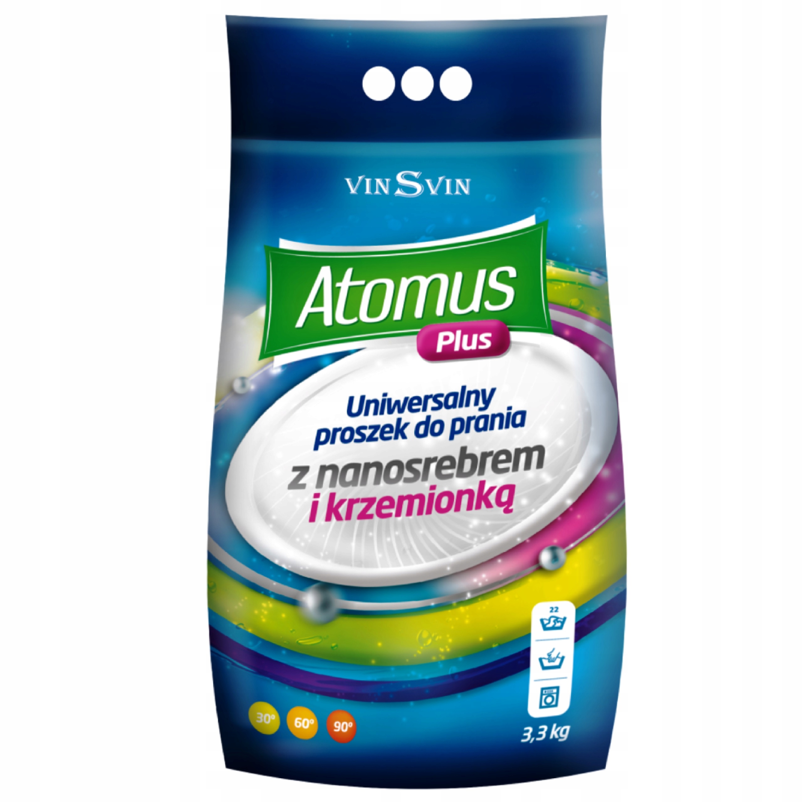 

Atomus Plus Proszek Do Prania Z Nanosrebrem 3,3kg