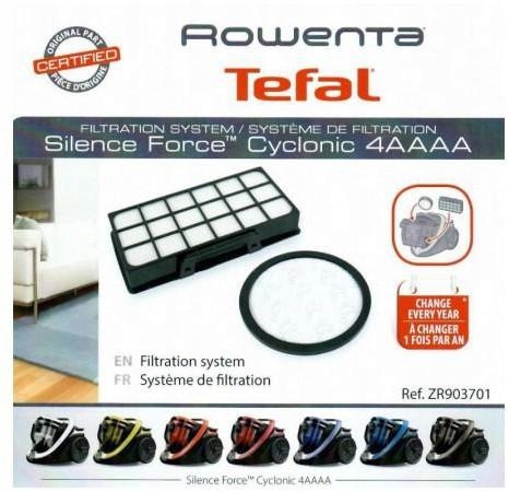 

Zestaw filtrów Hepa Tefal ZR903701