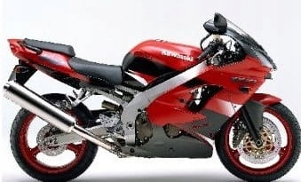 Наклейки fooqs для мотоцикла KAWASAKI ZX-9-R 2000