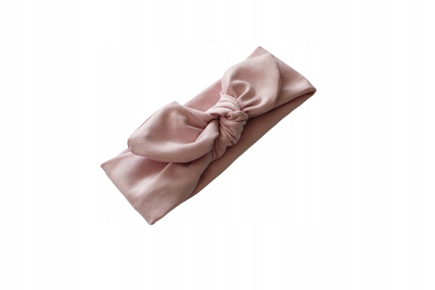 

Opaska pin up Brudny Róż dziecko wąska 6cm