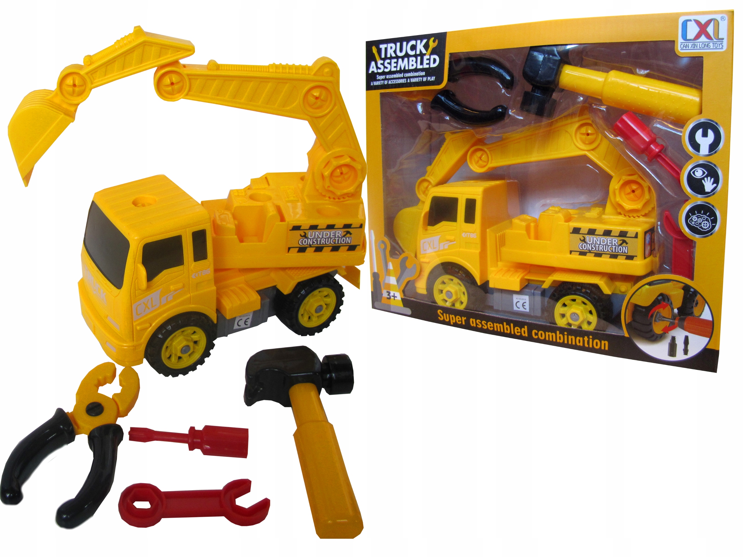 

Auto Koparka Do Skręcania Dźwig Narzędzia Młotek