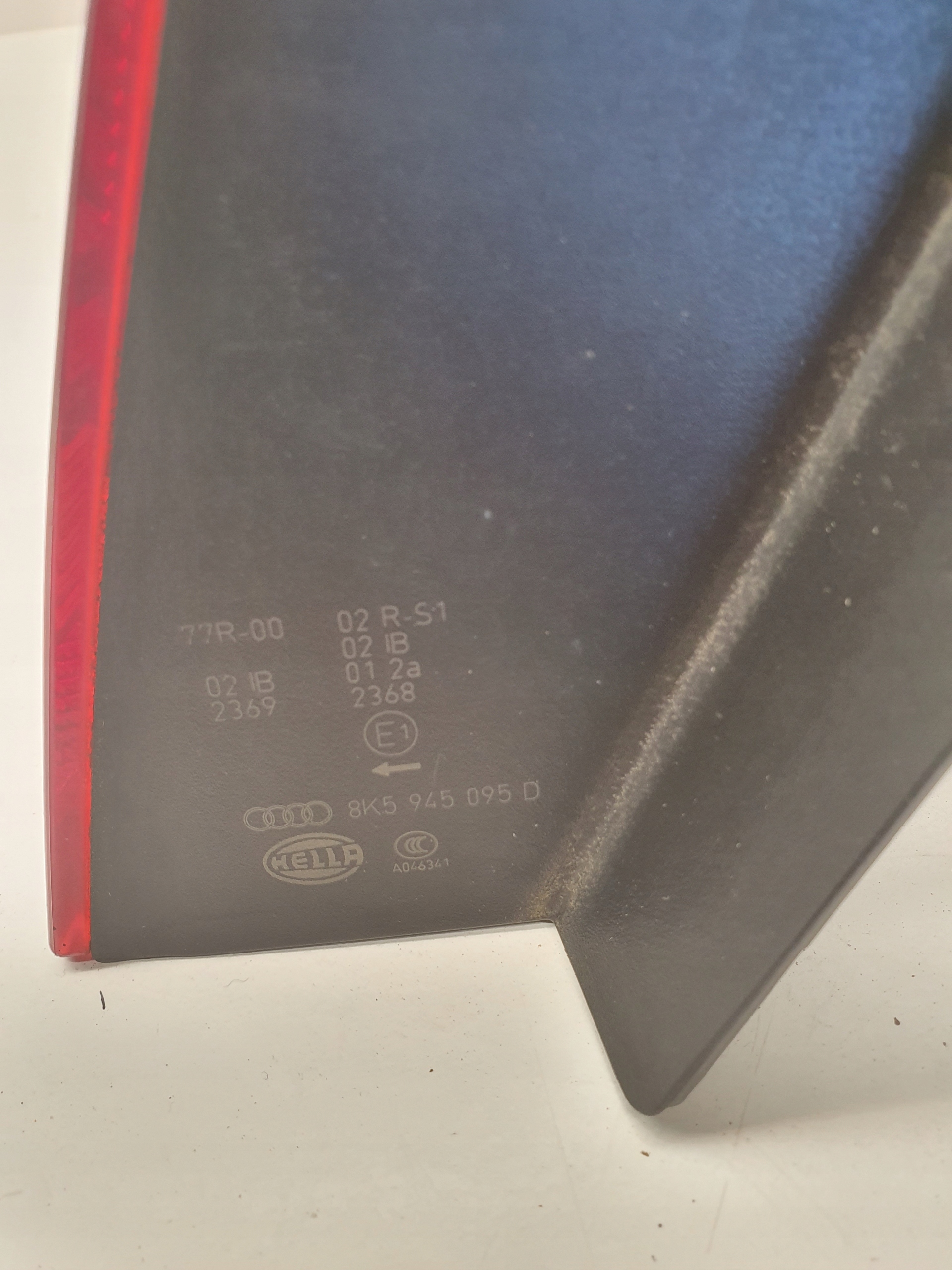 light left rear part W fender AUDI A4 B8 8K5945095D