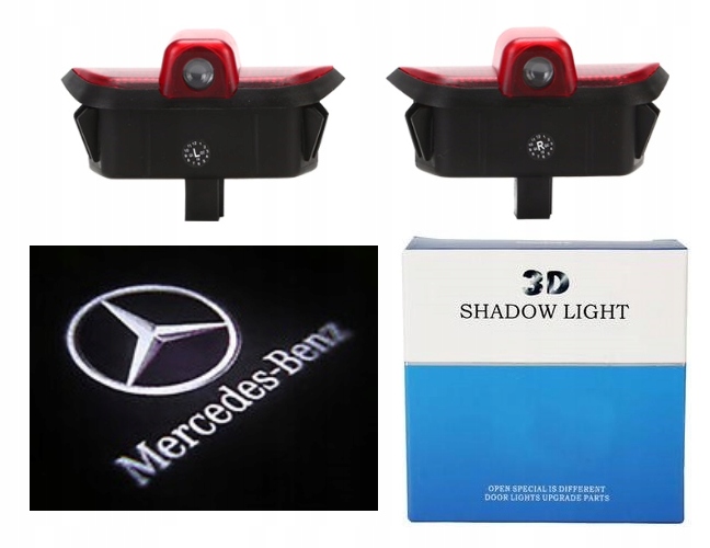LED LOGO PROJEKTOR MERCEDES C C180 C200 C250 C260