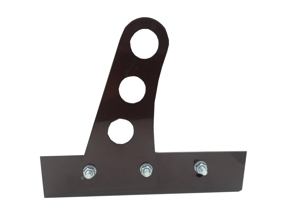 Płotek śniegowy 3 RUROWY panel dachowy rąbek 1,95m Wysokość 0 cm