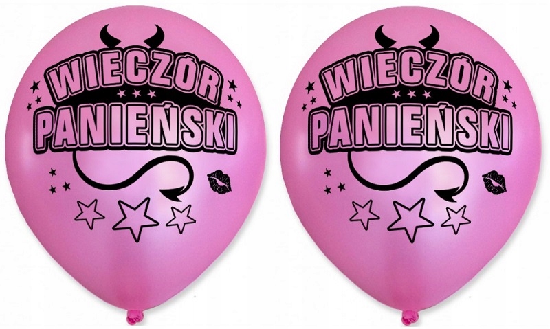 

Balony Na Wieczór Panieński 2 Sztuki Różowe Balon
