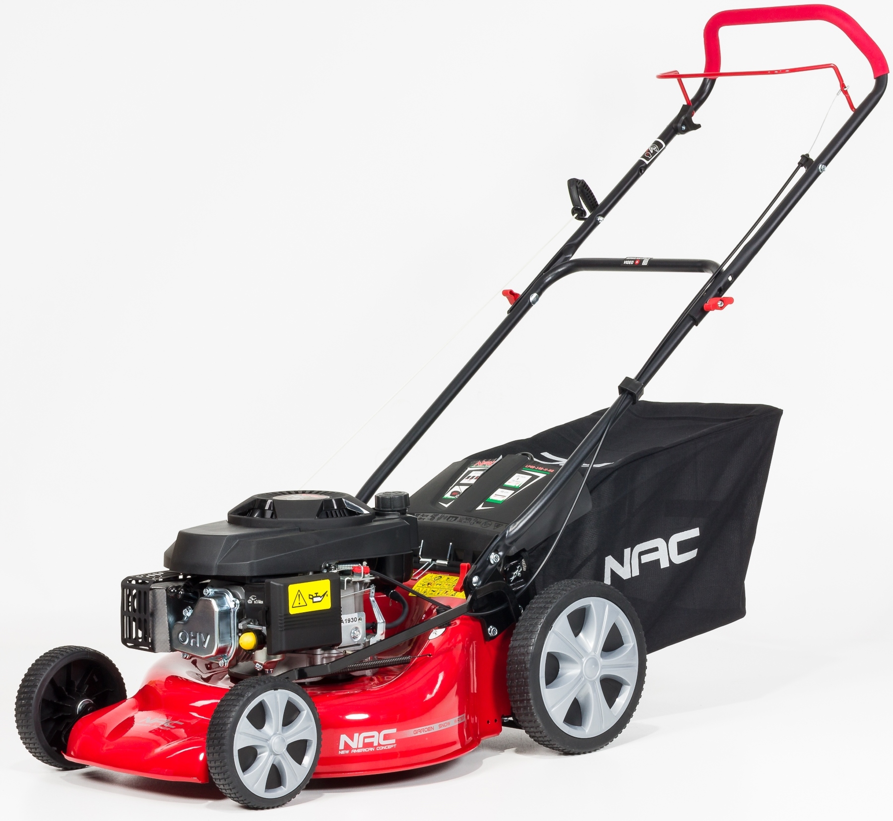 Kosiarka spalinowa Nac 46 cm 2,6 kW 60 l z koszem mulczująca LP46-146-H-NG