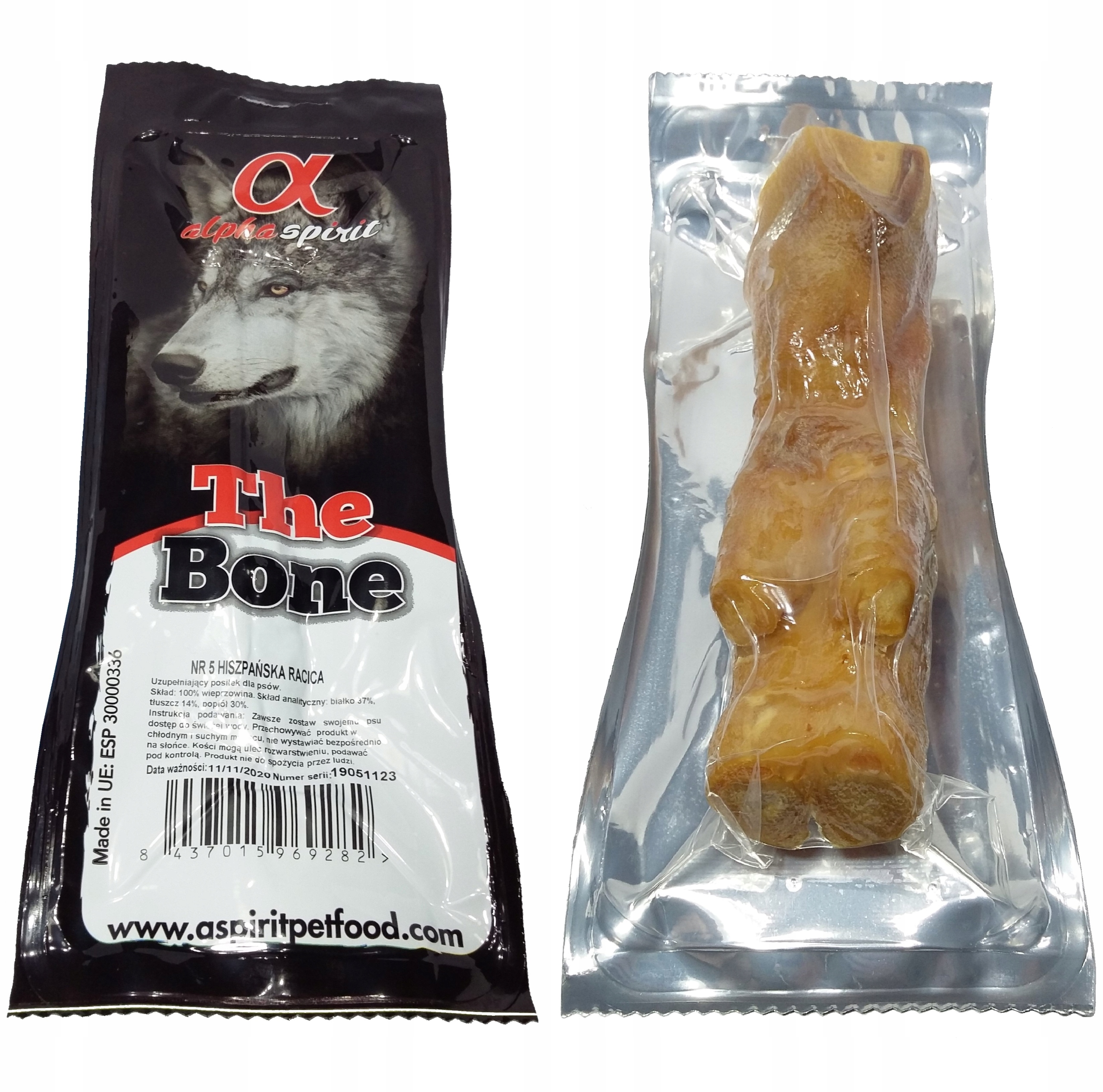 ALPHA SPIRIT nr 5 HISZPAŃSKA RACICA WIEPRZOWA 300g