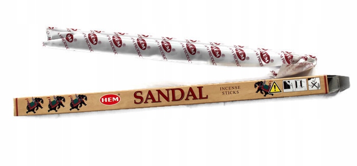 KADZIDEŁKA HEM DRZEWO SANDAŁOWE 8sztuk Nazwa zapachu producenta SANDAL
