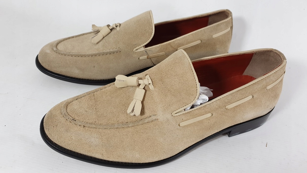 scarpe capito Kožené pánské společenské polobotky 45