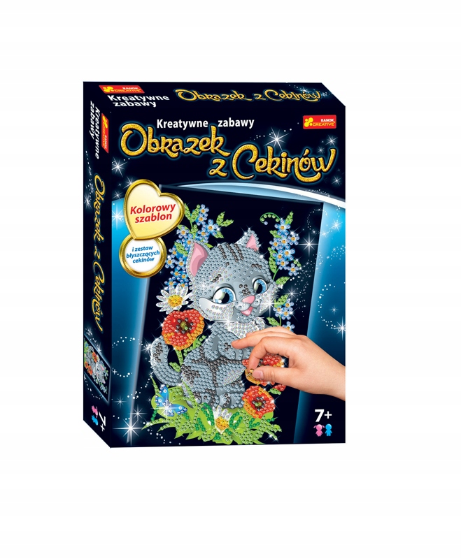 

Ranok-Creative Obrazek z Cekinów Kotek 15160263
