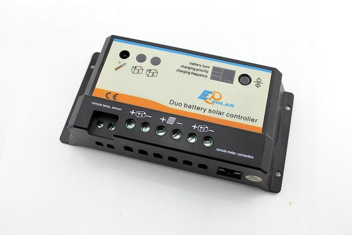 

Regulator Ładowania Solar 2 Akumulatory 20A
