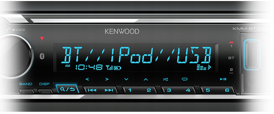 

Kenwood KMM-BT306 Radio Do Samochodu Flac Usb Bt