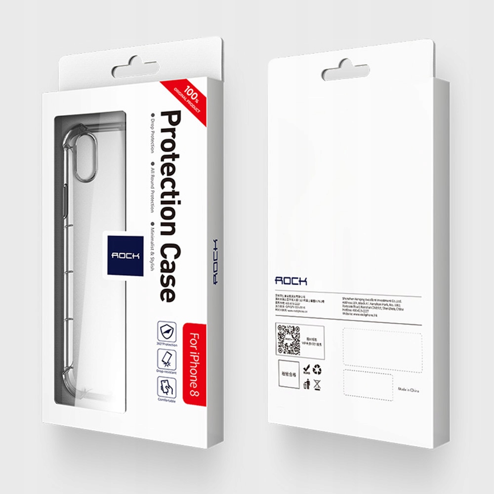

Oryginalny Rock Fence etui pokrowiec do iPhone X