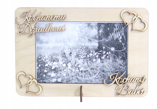 

Ramka foto 10x15 AC75 Dzień Babci i Dziadka drewno