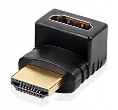 

Przejście kątowe Wtyk Hdmi-gniazdo Hdmi złocone