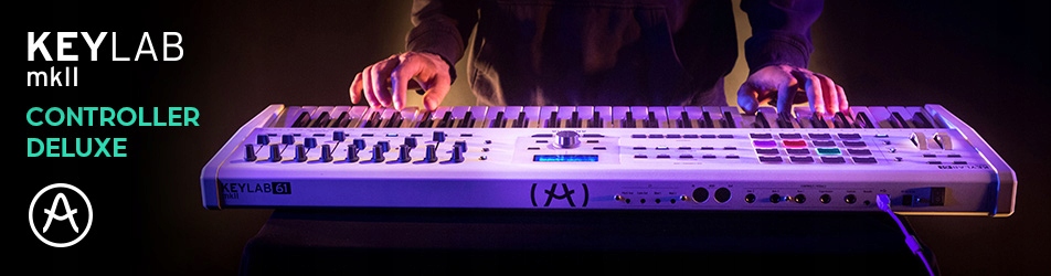 ARTURIA KEYLAB 49 MKII WHITE KLAWIATURA STERUJĄCA Model Keylab 49 MKII