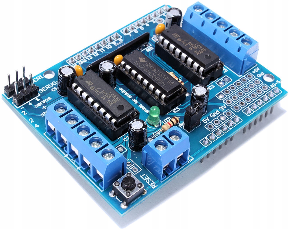 

Motor Shield L293D Arduino Sterownik Silnika DC