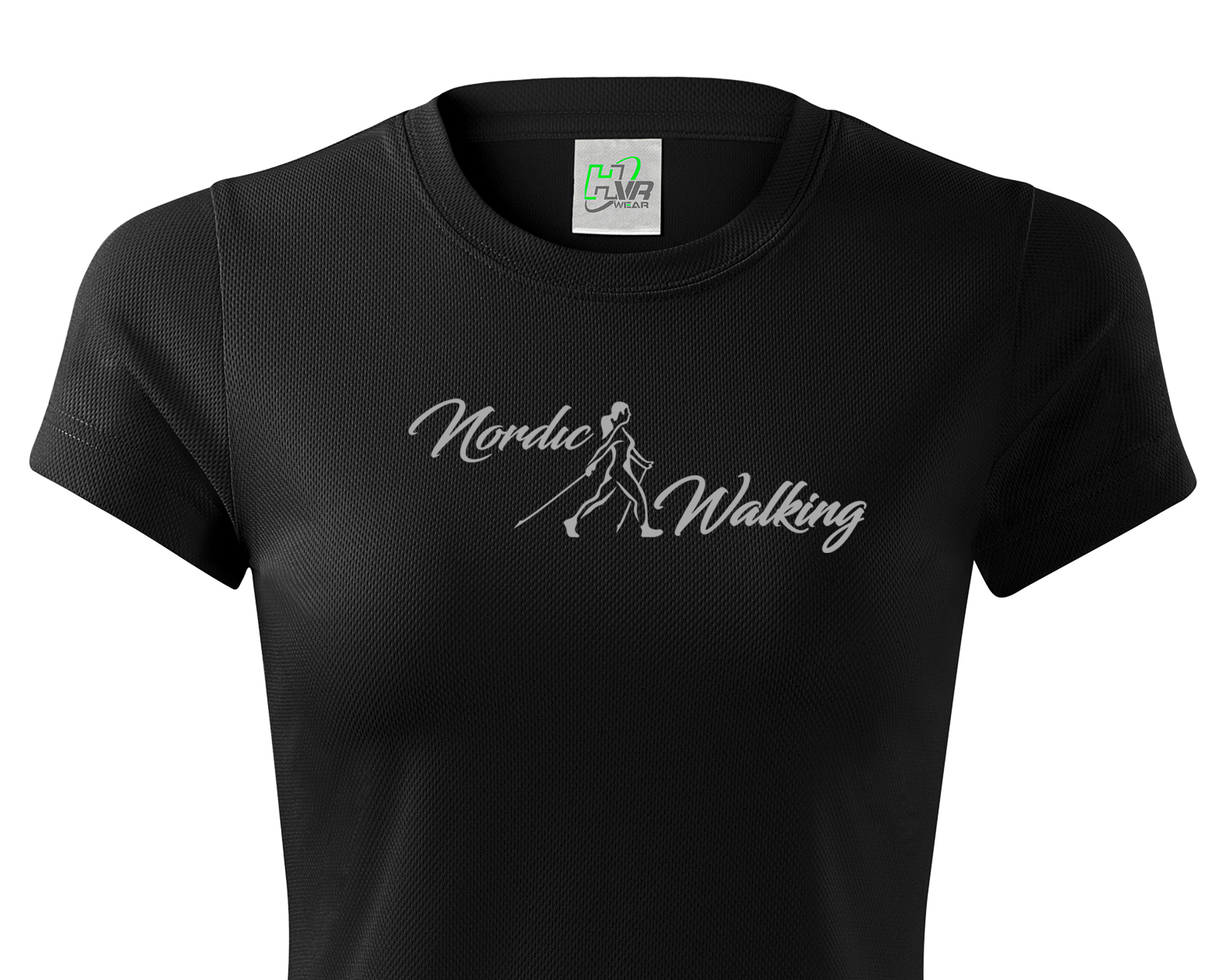 

Bezpieczna Koszulka Odblaskowa Nordic Walking Hvr