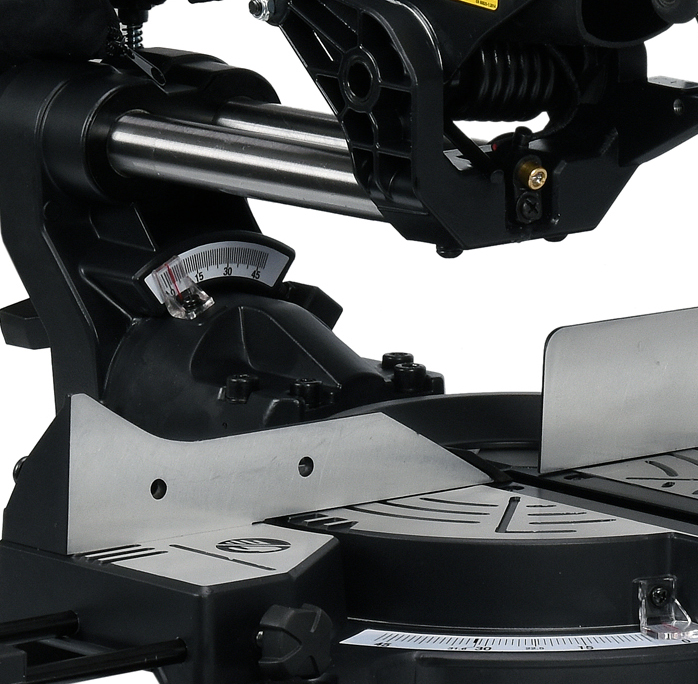 PIŁA UKOŚNICA PILARKA UKOŚNA YATO 255mm 1800W Głębokość cięcia pod kątem 45 stopni 35 mm