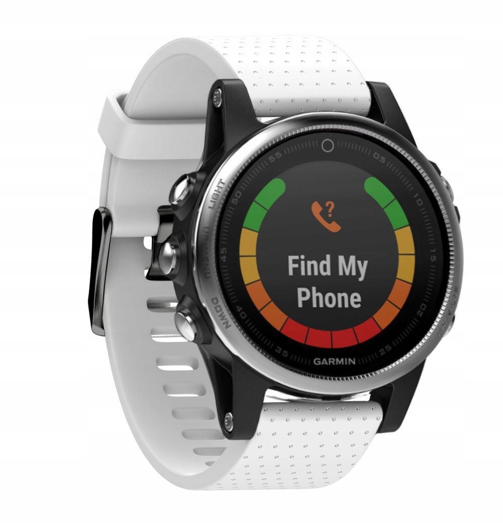 Pasek opaska do GARMIN FENIX 6S 5S 20 mm BIAŁY