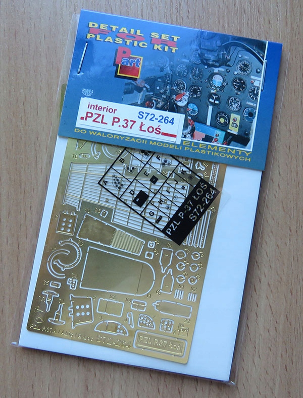 Part S72-264 1/72 Pzl P.37 Los (fly)
