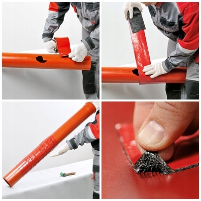 COROBIT TAŚMA BITUMICZNA DEKARSKA 150mmx10m ALUMINIUM Typ akcesoriów taśma