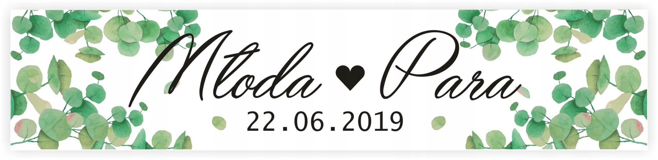 

Tablice Ślubne na samochód tablica Ślub Wesele