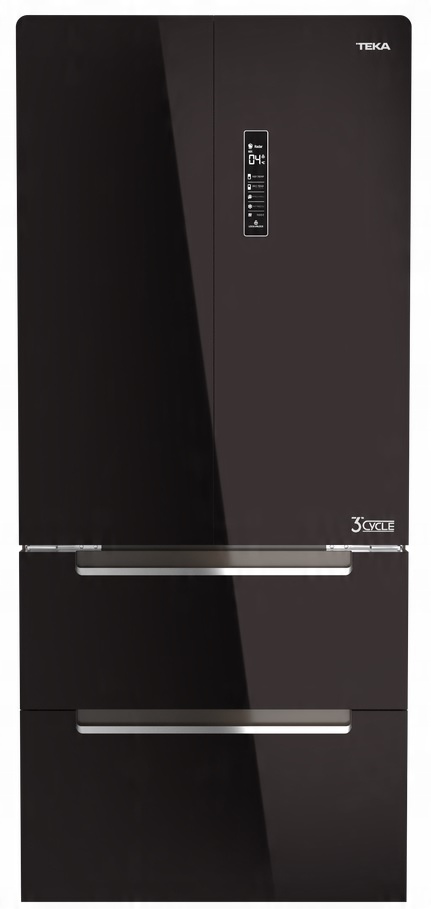 

Lodówka Teka Rfd 77820 French Door Czarne Szkło