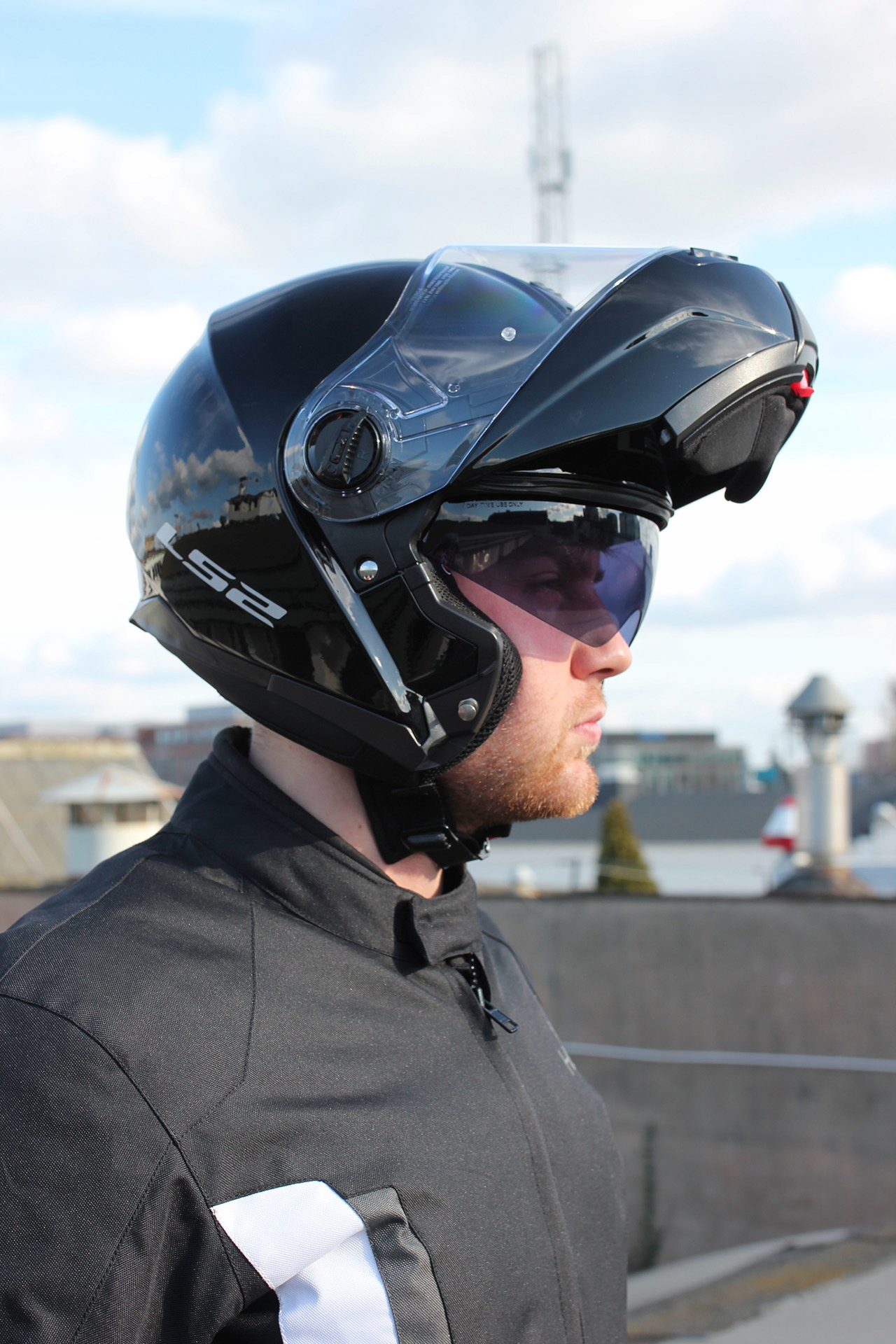 SZCZĘKOWY KASK MOTOCYKLOWY LS2 FF325 STROBE czarny Producent LS2