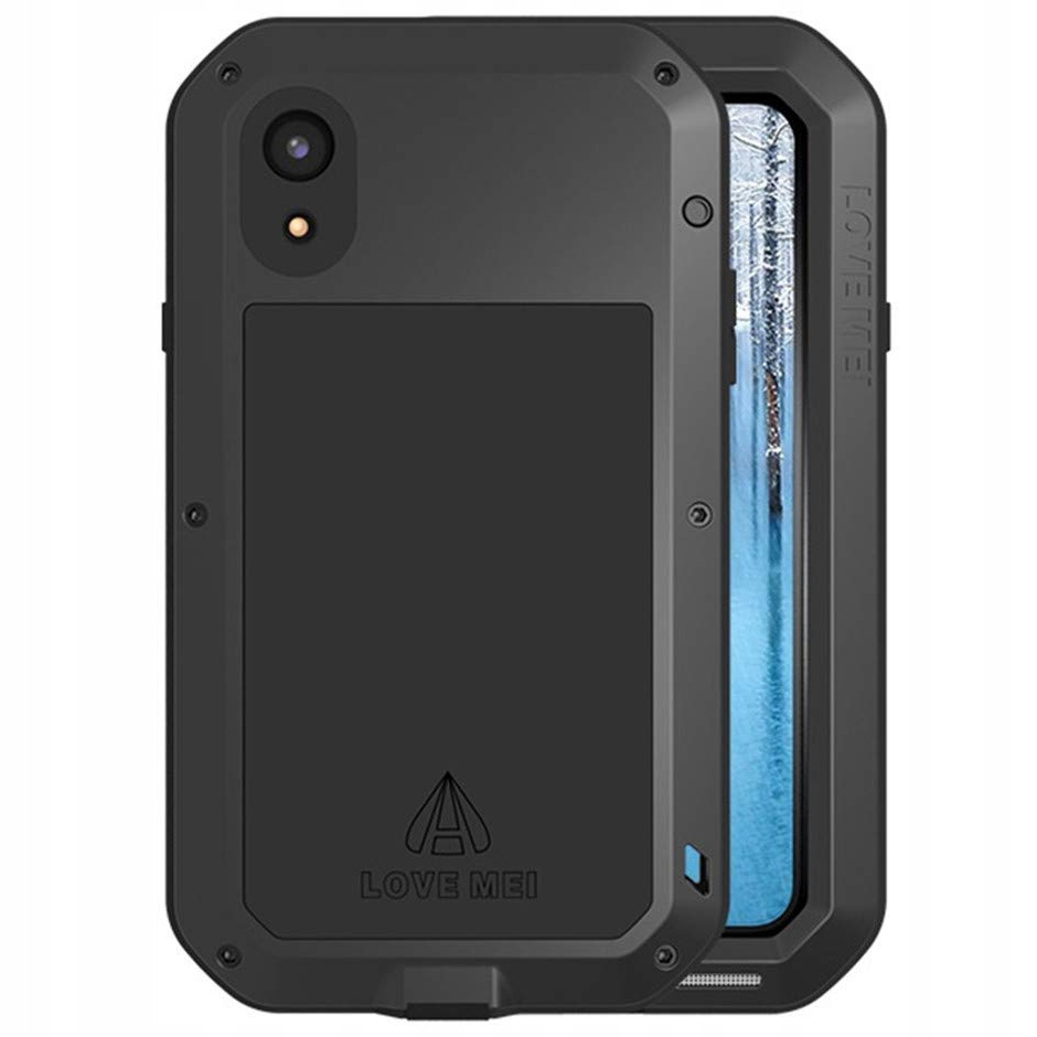 

Etui + szkło do iPhone Xr, Love Mei Powerful
