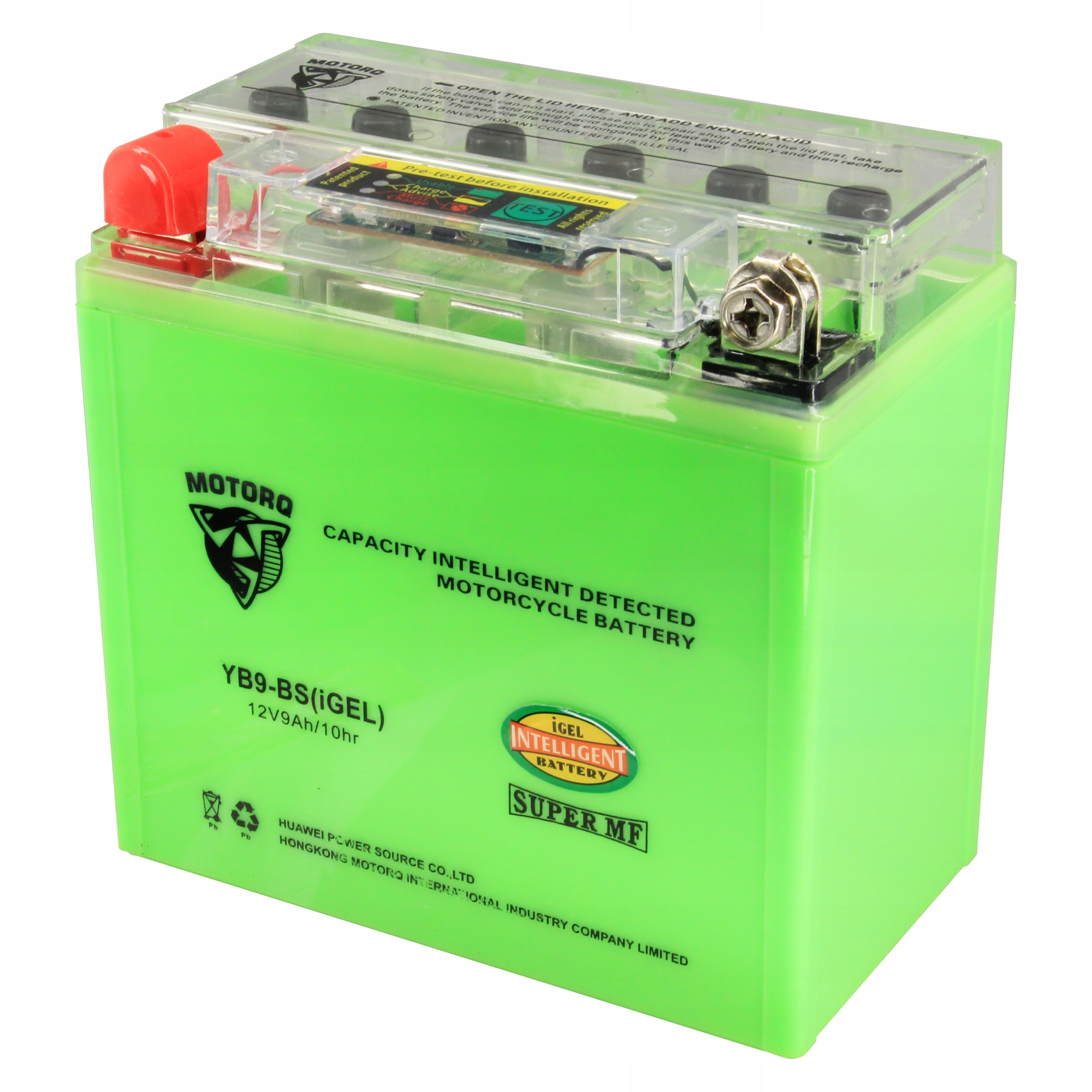 

Akumulator Żelowy YB9-BS MB9-BS 12V 9Ah Tester