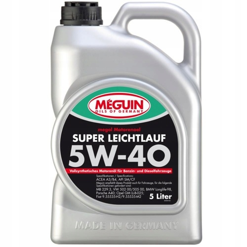 

Meguin Megol Leichtlauf 5W40 5L