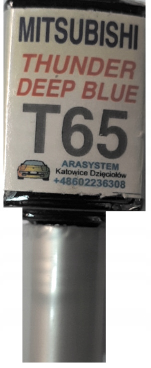 MITSUBISHI T65 THUNDER DEEP BLUE LAKIER ZAPRAWKA