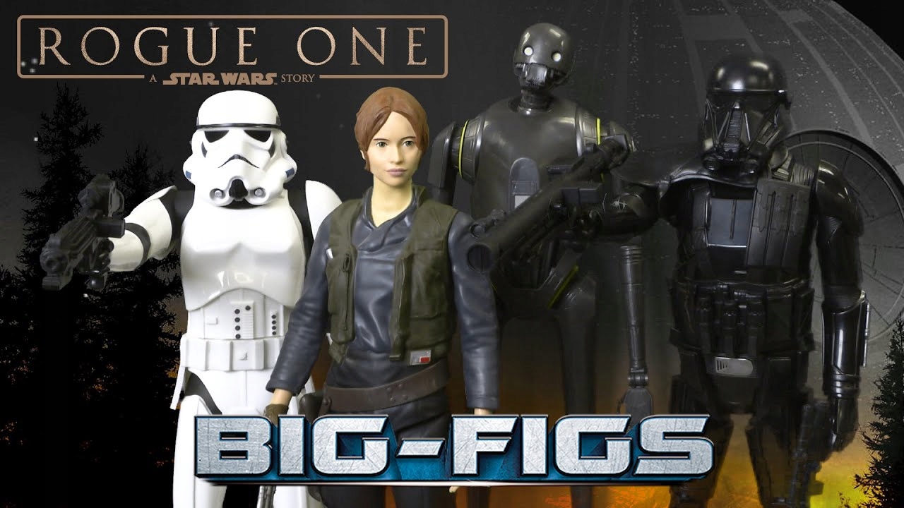 STAR WARS JYN ERSO DUŻA RUCHOMA FIGURKA ~50cm Marka Disney