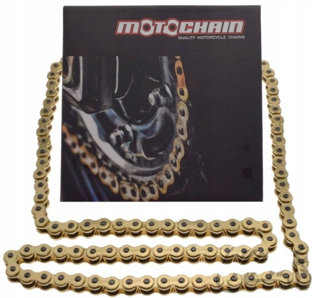 0010325 - ЦЕПЬ ПРИВОДА 120 ЗВЕНЬЕВ 520 MOTOCHAIN ЗЛОТЫЙ