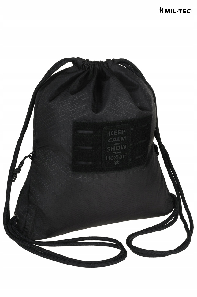 WOREK Plecak TORBA Transportowa HEXTAC Czarny Marka Mil-Tec