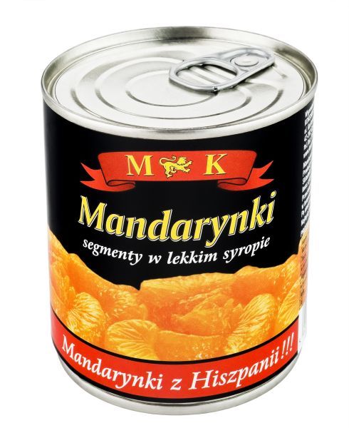 Levně Mk Mandarinky segmenty v lehkém sirupu 312 g