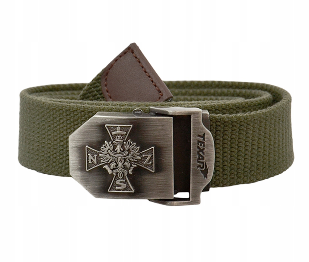 

Texar Pas bawełniany olive Nsz roz. L (130 cm)