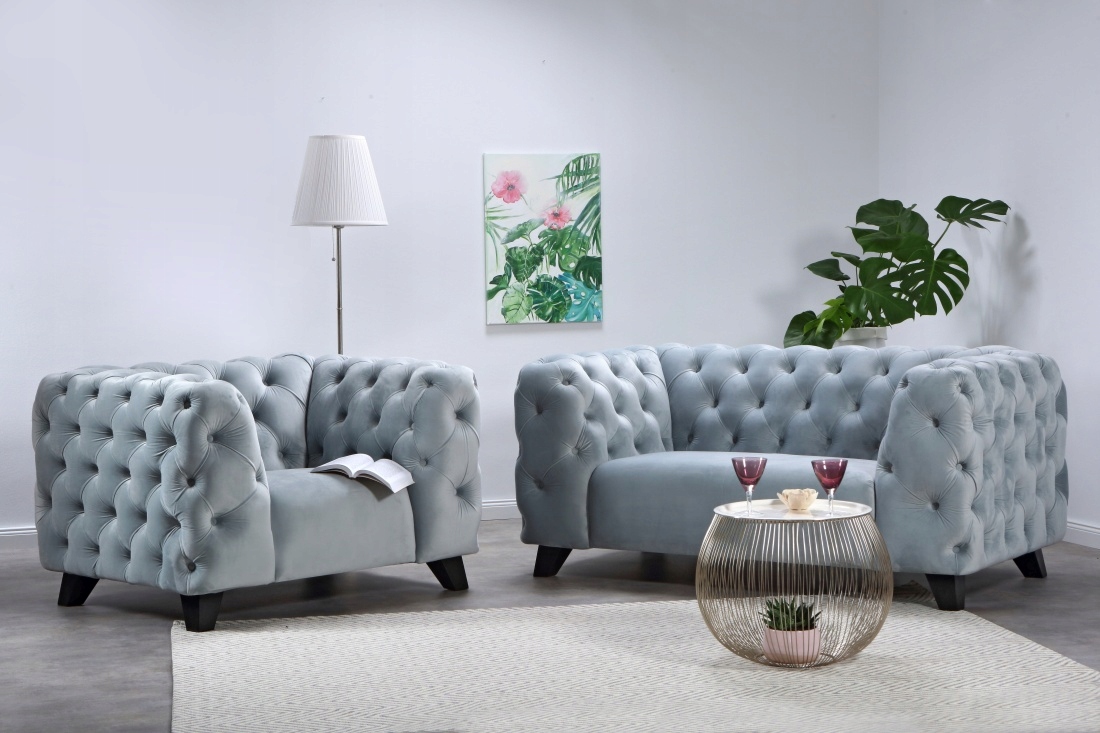 Fotel EsteliaStyle Joe, pikowany