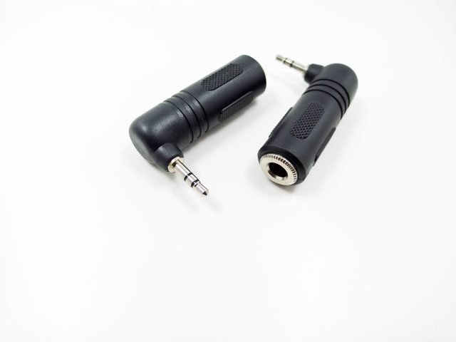 

przejście wt mini jack gn duży jack kątowe