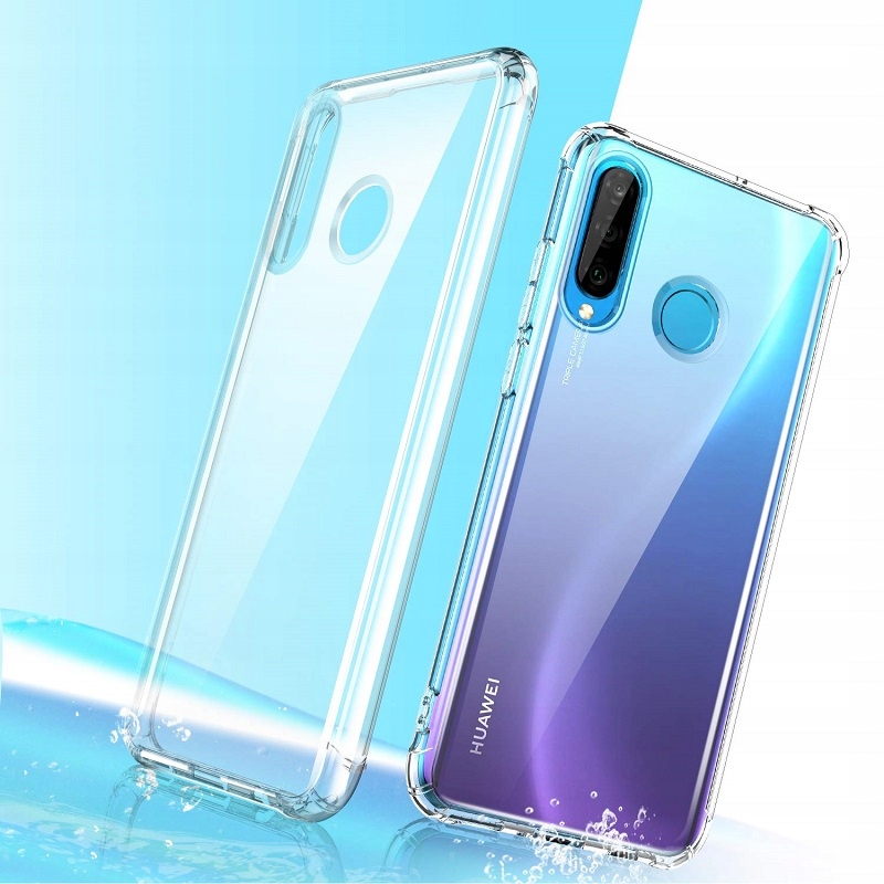 ETUI PANCERNE SHOCKPROOF DO HUAWEI P30 LITE +SZKŁO Materiał tworzywo sztuczne