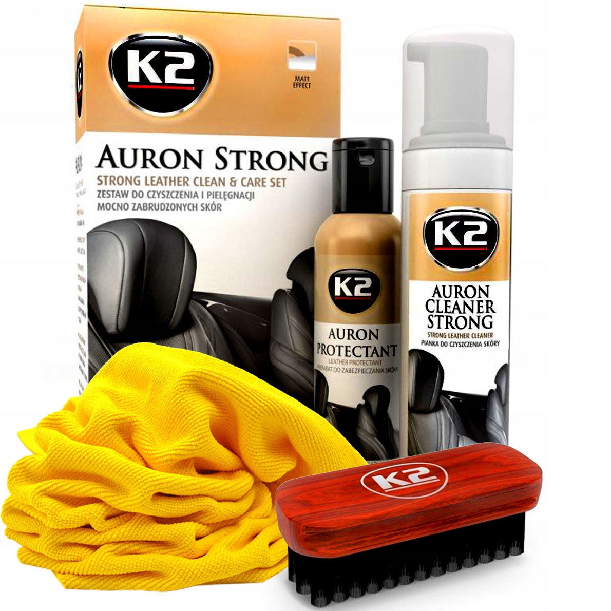K2 AURON STRONG Do SIlnie Zabrudzonej Skóry