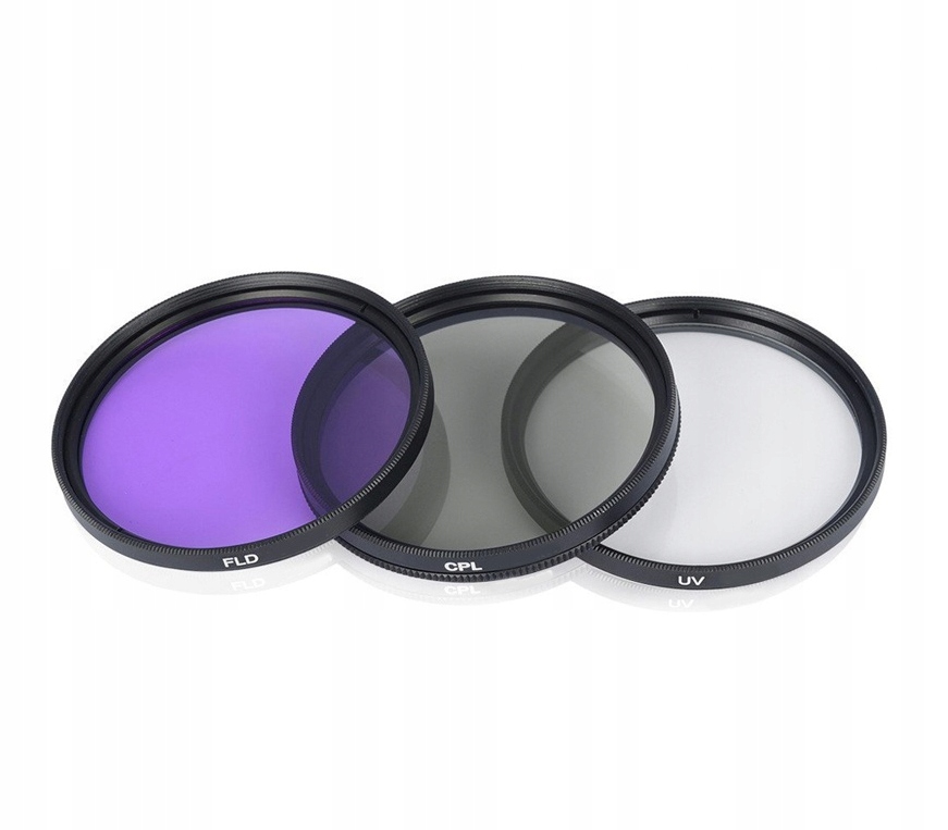 FILTR 43 mm ZESTAW FILTRÓW UV CPL FLD + ETUI Model FI-KP0102