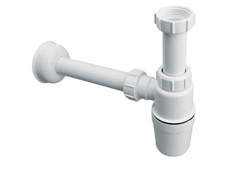 SYFON UMYWALKOWY BUTELKOWY 1 1/4'' 32mm BEZ SPUSTU